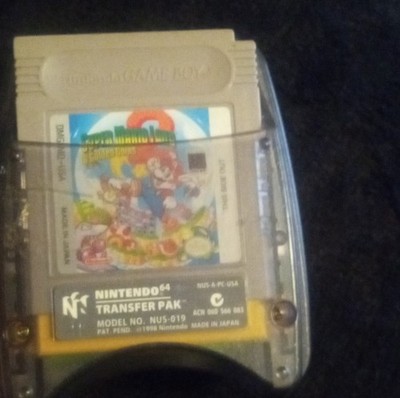 Nintendo Transfer Pak NUS-019 for Nintendo 64 with Game Boy Mario