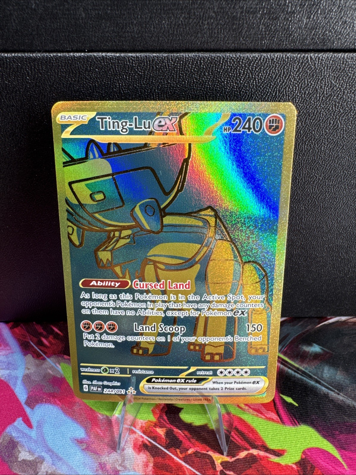 Ting-Lu ex Hyper Rare SV: Paldean Fates 244/091 NM