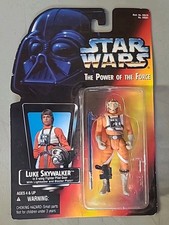 Star Wars POTF Luke Skywalker In X-Wing Fighter Pilot Gear Action Figure