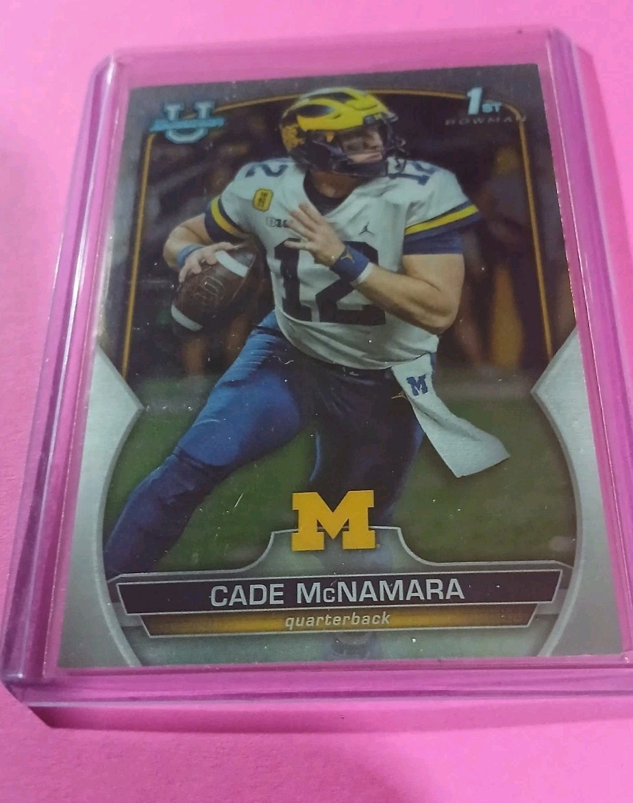 2022 Bowman University Chrome - Cade McNamara #99 (RC)
