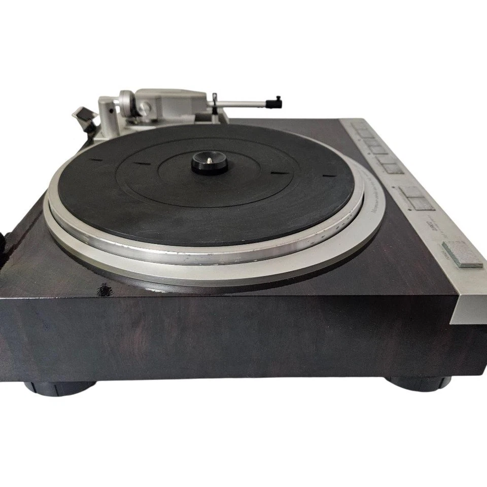 Denon DP-47F Turntable Record Player Direct Drive Fully Automatic Works Japan - Image 3 of 4