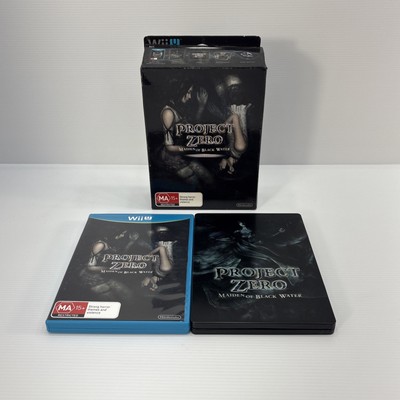 NINTENDO WII U GAME PROJECT ZERO MAIDEN OF BLACK WATER BOX + GAME + STEELCASE