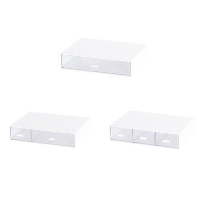 Aufbewahrungsbox mit Fachschublade, Aufbewahrung, Schreibtisch Aufbewahrungsbox, 6536