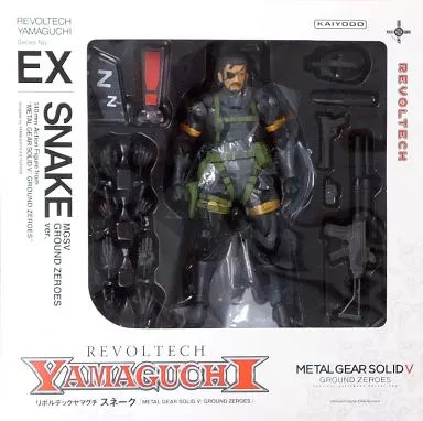 L GEAR SOLID V GROUND ZEROESフィギュア Metal Gear Solid V Ground Zeroes SNAKE No.EX Revoltech