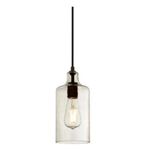 Westinghouse 6328900 Bronze Single Light 5-1/8"W Mini Pendant