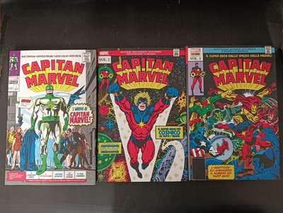 MARVEL OMNIBUS CAPTAIN MARVEL COMPLETE SERIES 1/3 COMIC BOOK - MARVEL ITALY