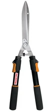 Power-Lever Hedge Shears, 25"-33" Extendable, Garden Scissors - Orange/Black