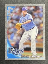 /59 2010 TOPPS BLACK BORDER PARALLEL Chad Qualls Reliever Tampa Bay Rays US-112