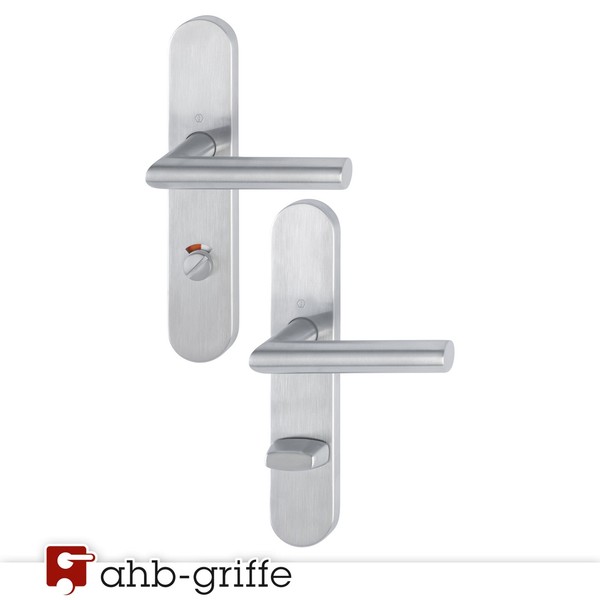 Hoppe TüRgriff Amsterdam Langschild Sertos® Edelstahl Matt Wc TüRdrüCker-image
