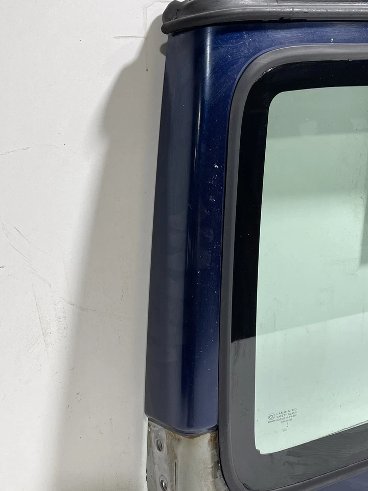 Panel de marco de parabrisas delantero PATRIOT BLUE PBT 03-06 Jeep TJ Wrangler OEM CC Foto 3 de 4