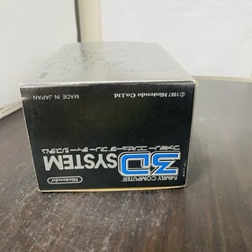 "Unused" Family Computer 3D System Nintendo 1987 Famicom Japanese Console Rare