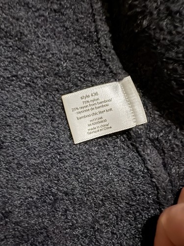 Barefoot Dreams Damen Bambus Chic Lite Strick Wasserfall Ombre Strickjacke Größe S/M - Bild 2 von 4