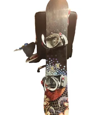  GNU Snowboard (Mervin Mfg)  144 Cm Vintage + Bindings 