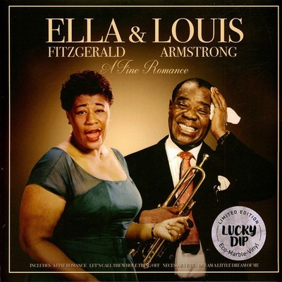 Ella Fitzgerald & Louis Armstrong - A Fine Romance Lucky Dip Marb (EU - Reissue)