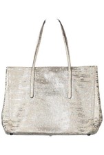 ABRO Handtasche Damen Umhängetasche Bag Damentasche Leder Silber #quyt826