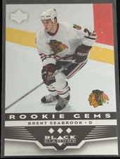 Brent Seabrook 2005-06 Upper Deck Black Diamond Rookie Gems #151 Chicago