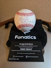 Mike Trout autographed baseball Underwraps  Authenticated 3x Mvp Inscription