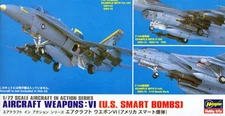 Hasegawa 35011 US Weapons Set VI 1/72 Scale US Smart Bombs