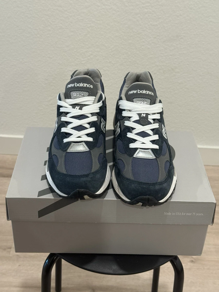 New Balance 992 Made in USA Navy Grey for Sale | Authenticity