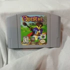 Quest 64 (Nintendo 64, 1998) Back Label Damaged