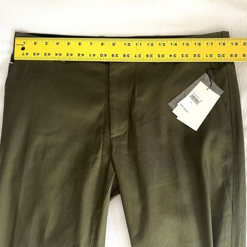 7 Seven For All Mankind Italian Fabric Mens 36x32 Linen Bld Pants Green NEW $325 - Picture 13 of 16