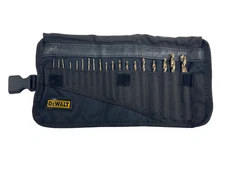 DeWalt 19 Pc HSS Drill Bit Set 419016 Made In Germany 1/16” - 1/2”