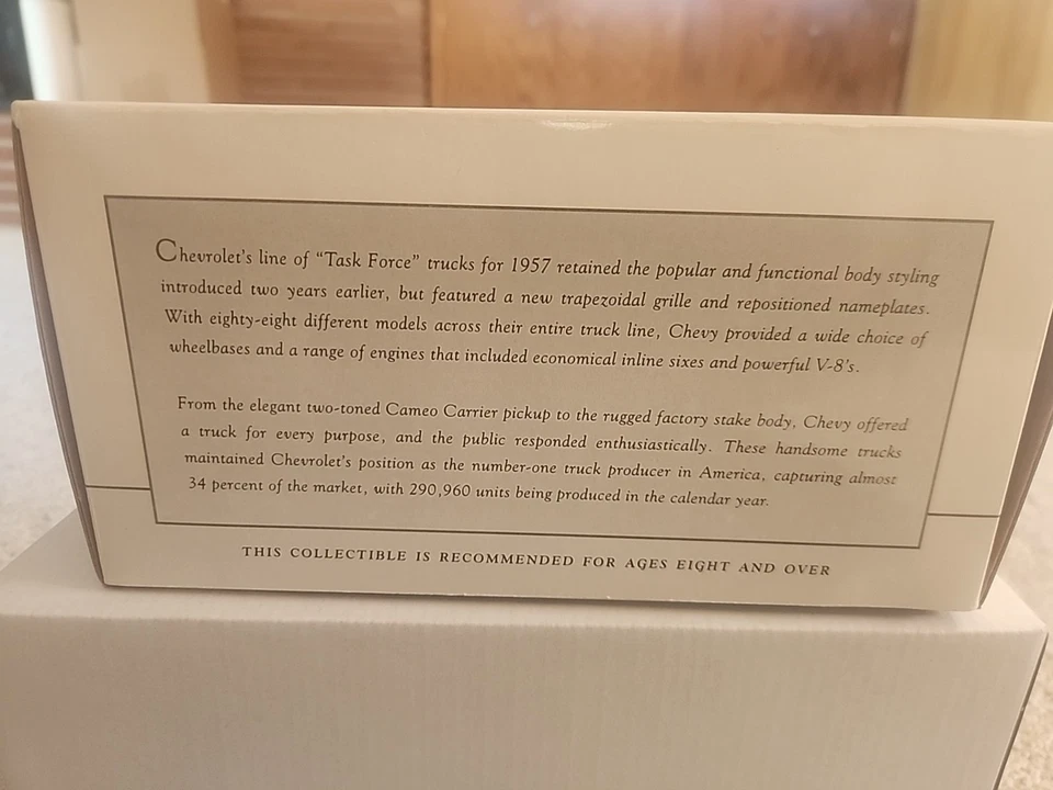 SpecCast John Deere '57 Chevy "Task Force" Diecast Truck Limited Edition - Image 4 of 4