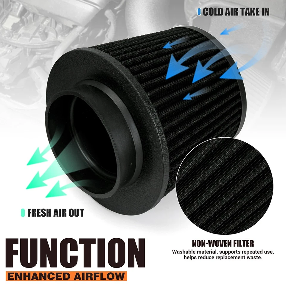 Sistema de admisión de aire frío con protector térmico para AUDI A3 / AUDI A3 QUATTRO 2015-2020 Foto 4 de 4