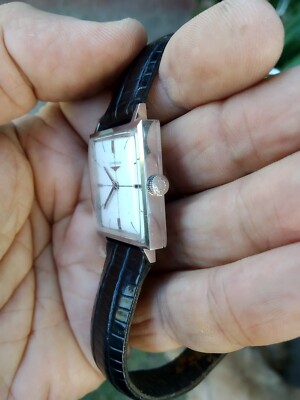 LONGINES SQUARE CROWN ALL ORIGINAL VERY RARE WORKING OK | eBay