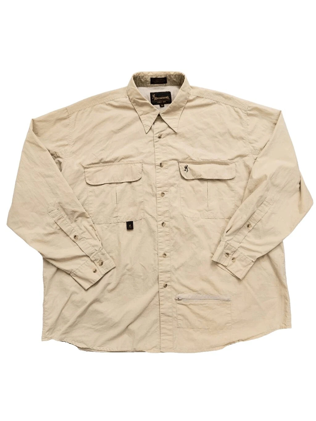 勃朗宁褐色大码男装