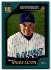 2001 TOPPS BUCK SHOWALTER ARIZONA DIAMONDBACKS #328
