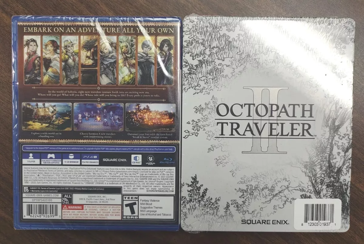 Octopath Traveler II Collector's Edition PS4, PS5, Switch Preorder Starts