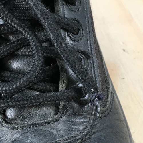 Worx By Red Wing Boots Mens 4.5 Steel Toe Ankle Combat Casual 5266 Black Leather - Picture 8 of 19