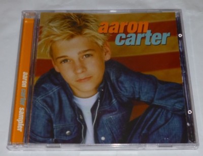 AARON CARTER AARON'S PARTY KOREAN SAMPLER / PROMO CD *MEGA RARE* 2000 YOUNG