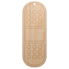 Medical Injury Bandage Unfinished Craft Wood Holiday Christmas Tree DIY Ornament