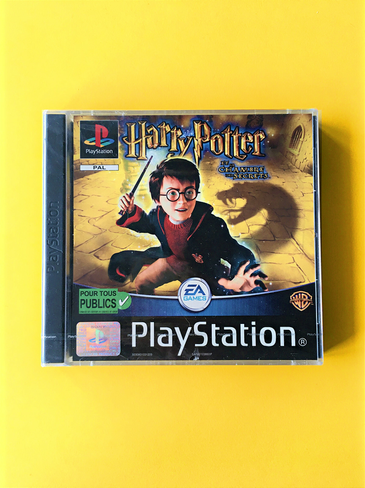Harry Potter et la chambre des secrets PS1 neuf sous blister / PRIX NÉGOCIABLE
