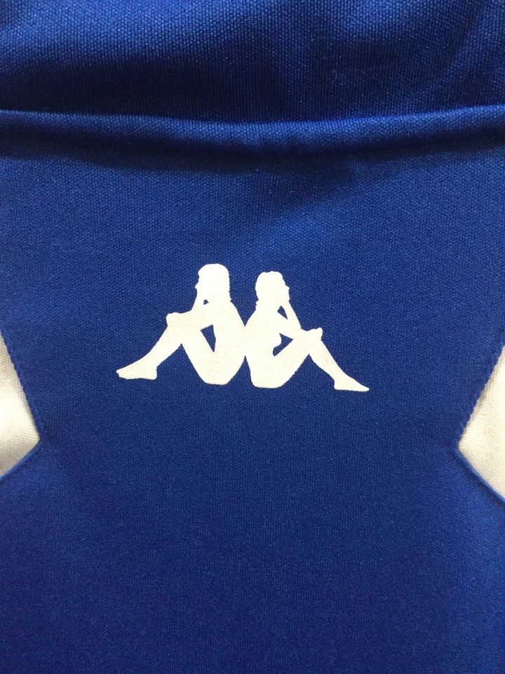 Vtg Kappa 1/4 Zip Sweatshirt Pullover Embroidered France Logo Mock Men's 2XL - Image 4 of 4