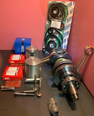 Sea-Doo 717 Carbureted Top End Rebuild Kit - Includes Cylinder Sleeves For HX, GTI, SPX, XP