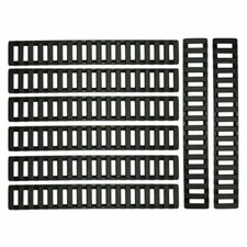 8 PCS Heat Resistant Rifle Weaver Picatinny Ladder Rail Covers - 3 Color