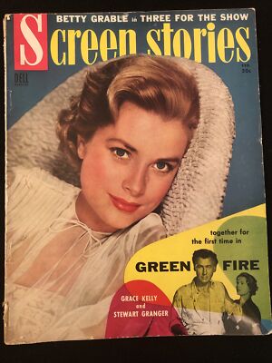 1955 SCREEN STORIES GRACE KELLY マガジン Grace Kelly's Glamorous