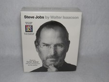 Steve Jobs Audio Book Walter Isaacson Unabridged 20 CD Discs 2011 New Sealed