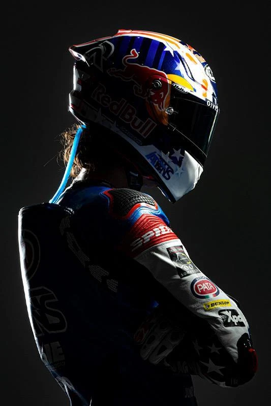 Casco HJC RPHA 1N Misano Red Bull MC-21 Full Face Racing ligero DOT XS-2XL Foto 3 de 4