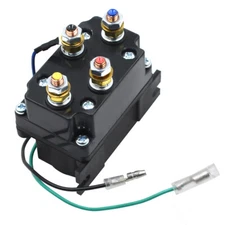 12V 250A Solenoid Relay Contactor Winch Rocker Switch Thumb Kit For ATV UTV Warn