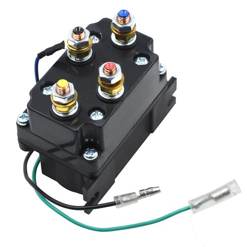 12V Solenoid Relay Contactor Winch Rocker Switch Thumb Truck ATV UTV