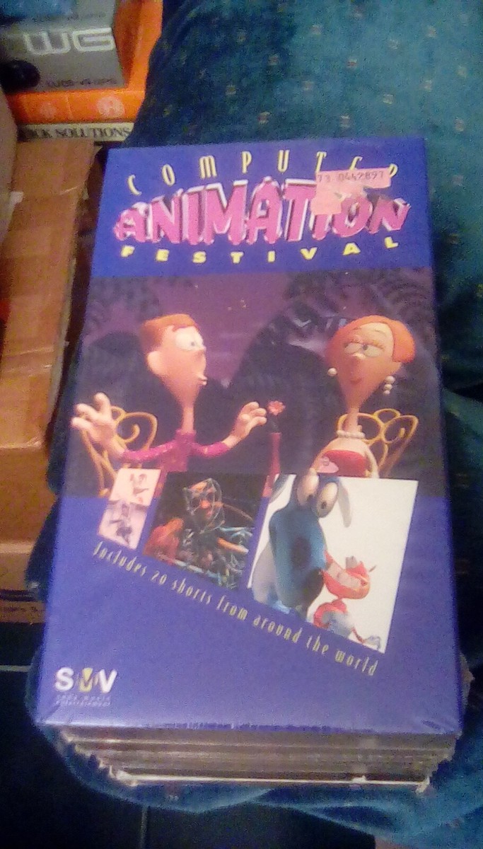 Computer Animation Festival RARE Sony (1996) VHS 20 animated