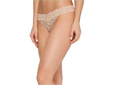 Hanky Panky Women's 246249 Cross-Dyed Signature Lace Original Rise Thong Size OS