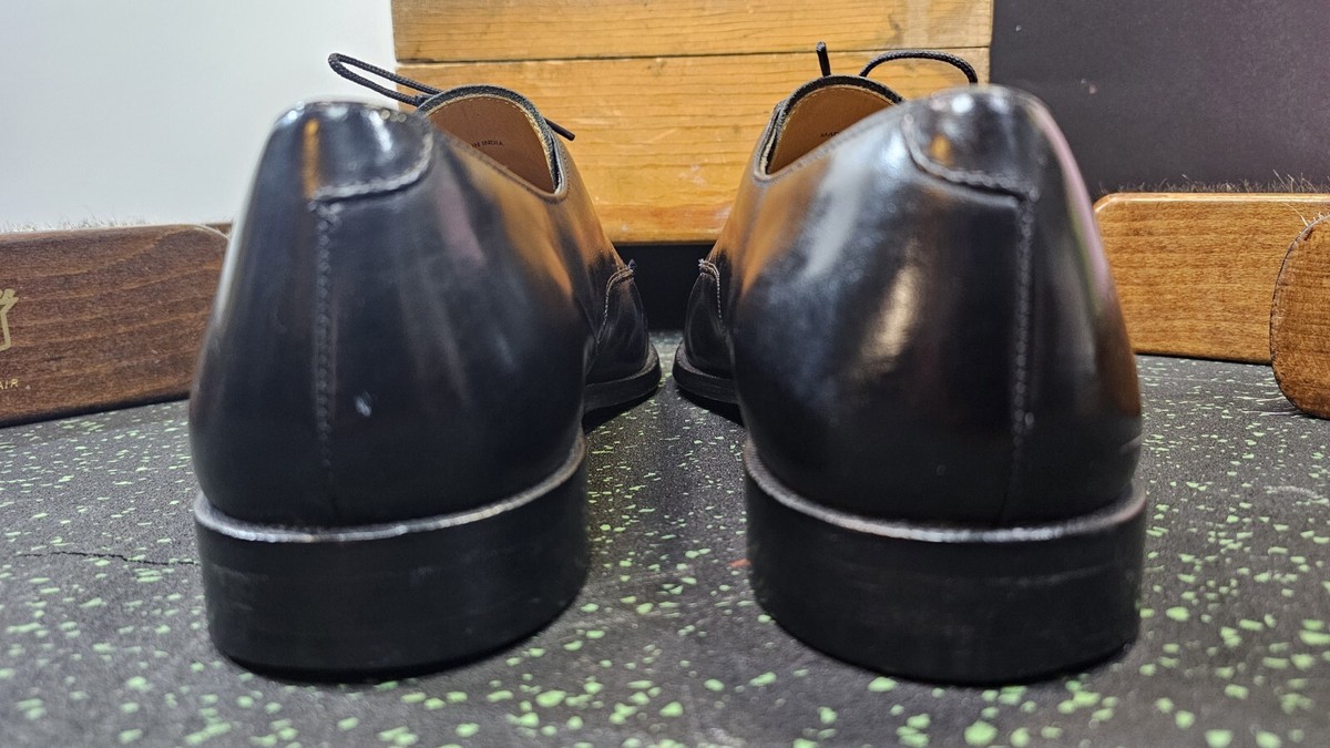 Cole Haan Caldwell Derby Black Leather Cap Toe Mens Shoes Size 8M C07606 Lace Up http:// main image 4