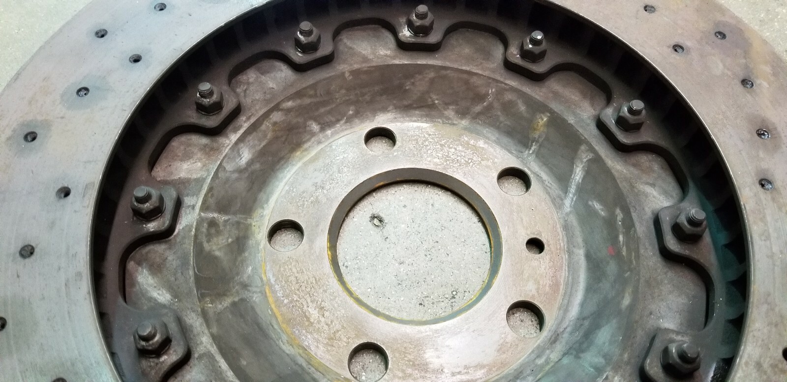 MCLAREN MP4-12C REAR BRAKE DISC ROTOR OEM PA2494-2429