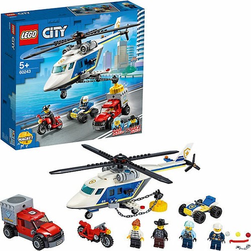 LEGO City 60243 Verfolgungsjagd mit dem Polizeihub Neu OVP - Bild 2 von 3
