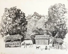 Acapulco Cliffs Rural Mexico Art DIGITAL DOWNLOAD Print at Home Wall Décor